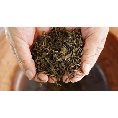 ふるさと納税 熊野市 熊野番茶染め 綿ストール　御浜小石絞り柄 |  | 03