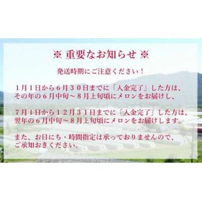 ふるさと納税 夕張市 【先行予約受付中】メロン熊ストラップ茶と夕張メロン大箱8kg(等級:優　4〜6玉入り)W37 |  | 01