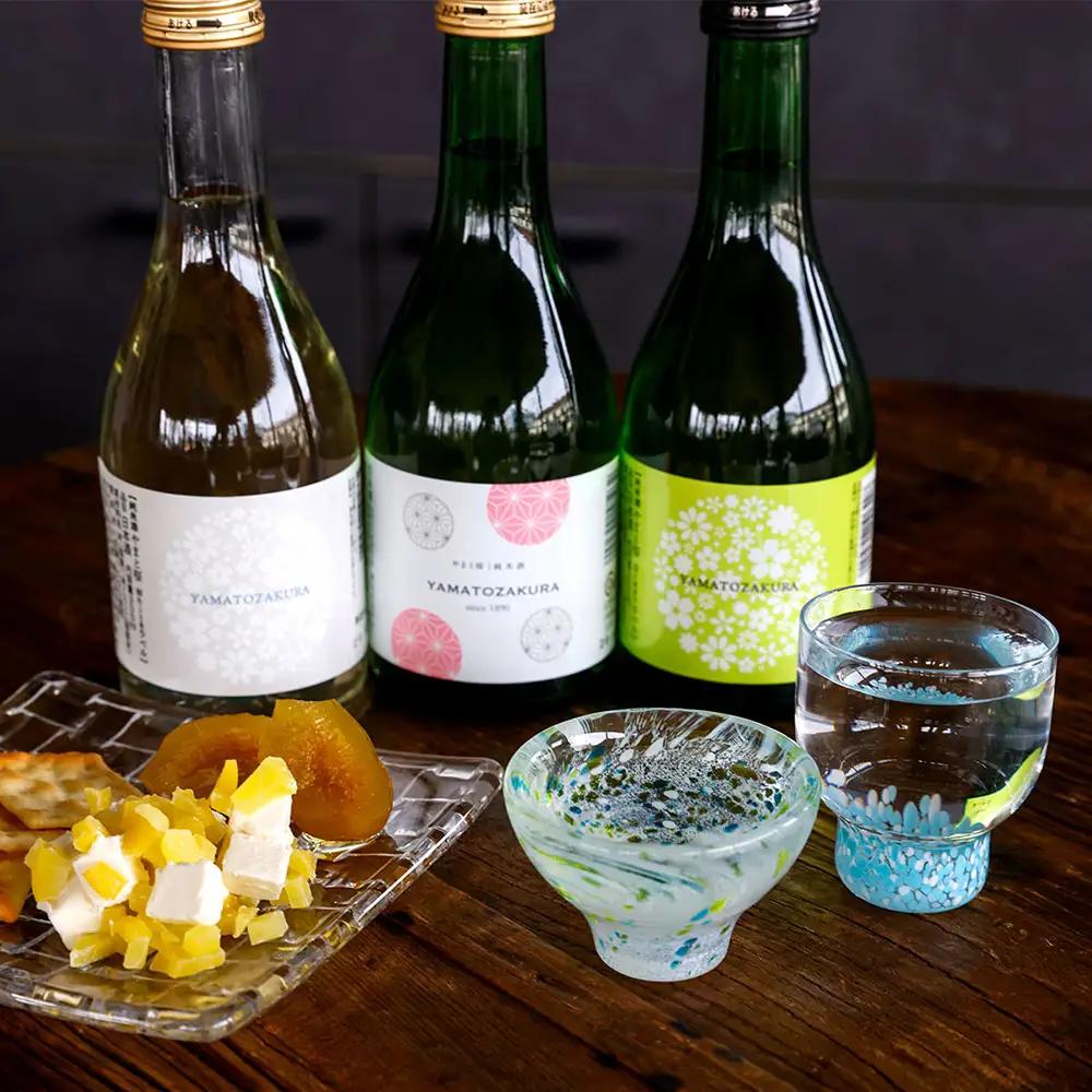 やまと桜 Choi飲みセット 300ml×3本 日本酒 飲み比べセット 八反錦 出羽の里 純米酒 地酒 山形県産 ミニボトル 飲み切りサイズ 晩酌 ギフト 自分用 香りを楽しむ