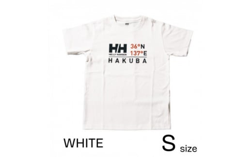 HELLY HANSEN HAKUBA BIGLOGOＴシャツ ユニセックス　S /ホワイト【P0550530_S_WH】