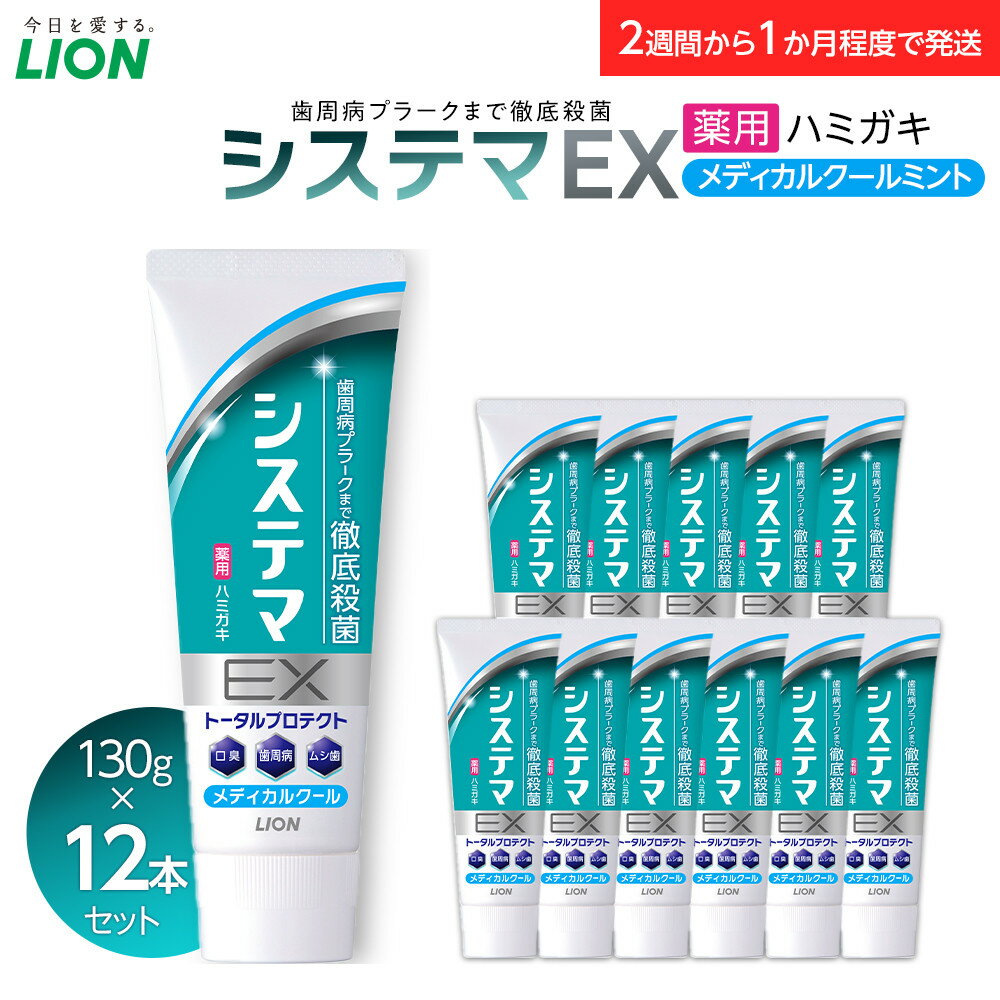 【ふるさと納税】LION システマEX（メディカルクール）12本セット