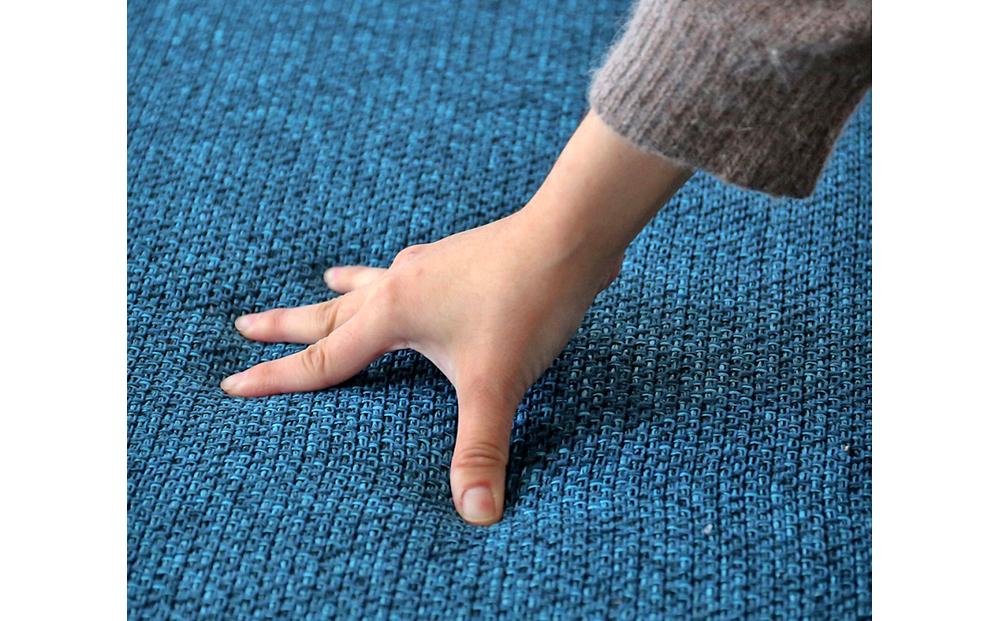 旭川家具 宮田産業 GRUNDY(グランディ) パフ 幅120 奥行120 【 国産 無垢 インテリア 木製 ポップ ソファ ソファー 1人掛け コンパクトソファ ソファベッド コーナー リビング ダ