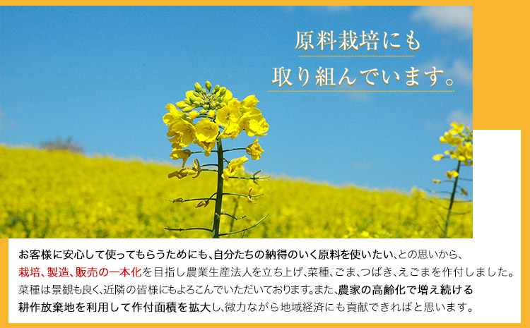 「堀内製油」の地あぶら（なたね油）825g×3本【定期便】計2回《お申込み月翌月以降の出荷月から出荷開始》 熊本県氷川町産