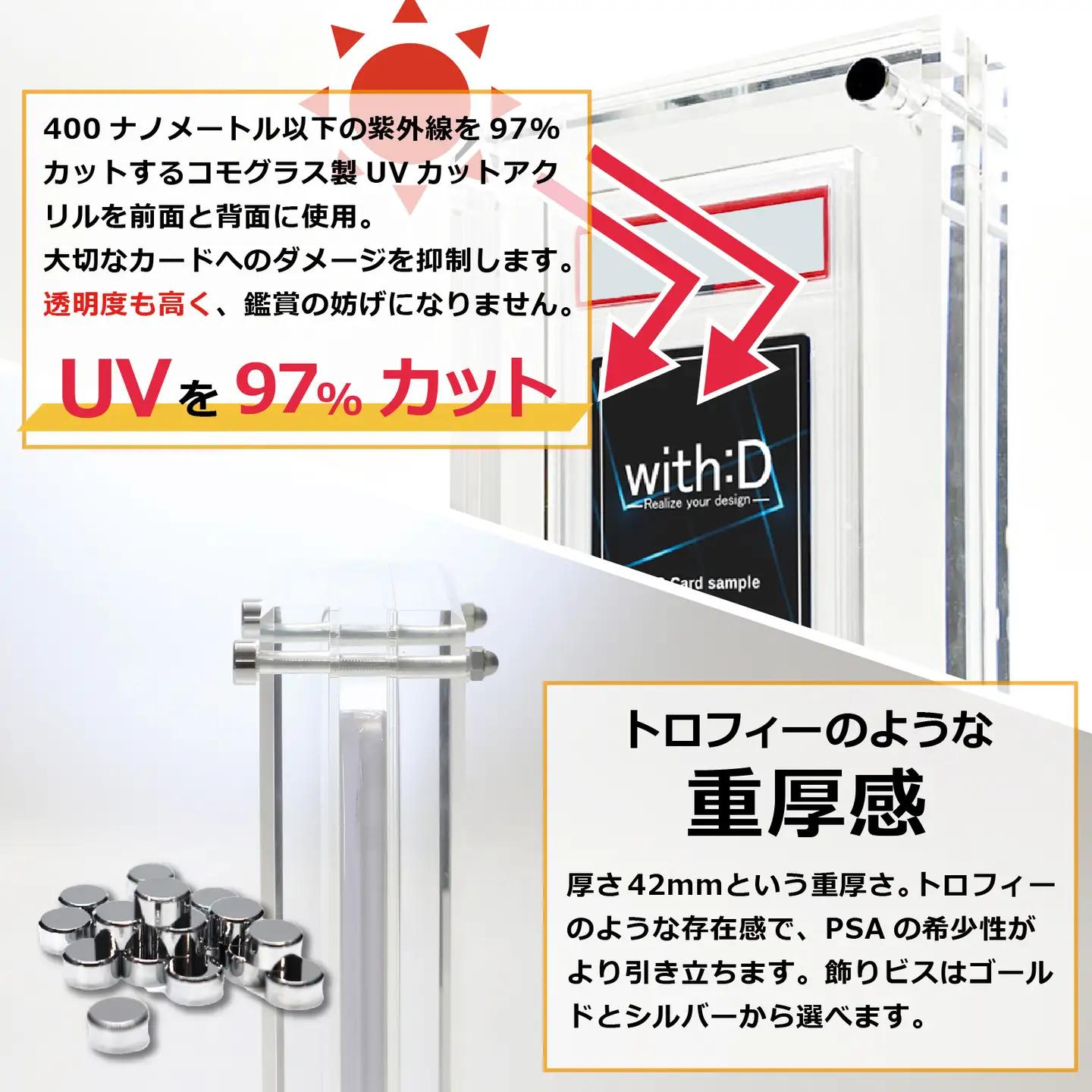 クリスタルBlock PSA ver+アクリルケースセット