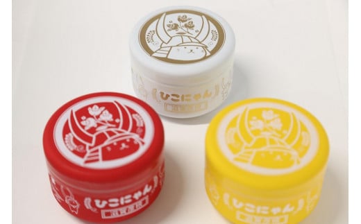 ひこにゃん 金平糖付き缶 缶バッチ 3種セット 金平糖 飴 キャンディー お菓子 ご当地キャラ ギフト 贈り物 滋賀 彦根