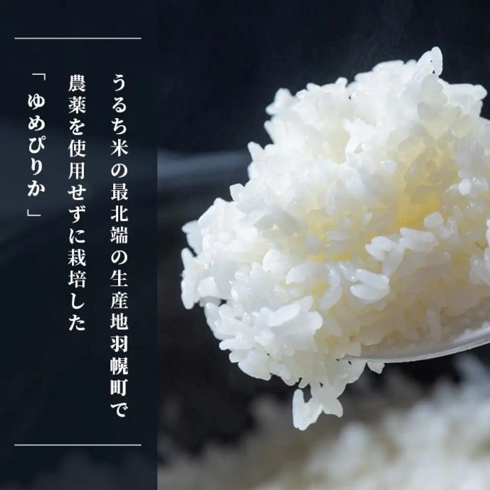 【2026年産新米】★先行予約★北海道産 特別栽培米 ゆめぴりか 5kg （無化学肥料・農薬不使用）【25176】