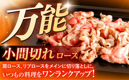 長崎和牛A5ランク ファミリーセット（ロース小間切れ800g＆特選ハンバーグ10個セット）【肉のあいかわ】[OCH028]