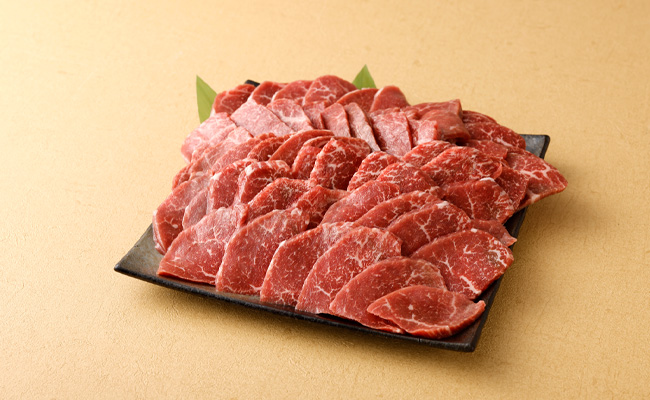 黒毛和牛 赤身モモ肉 焼肉用(1kg)＆ パパイヤスパイス3種セット 牛肉 もも肉 バーベキュー