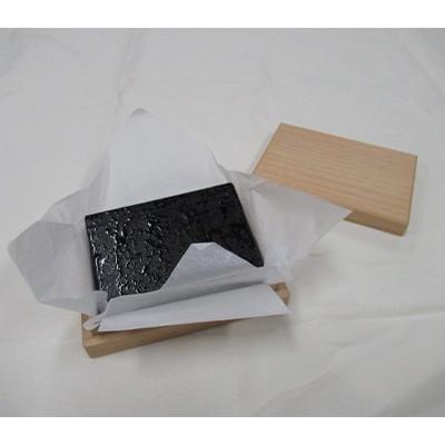 ふるさと納税 福知山市 【丹波漆プロジェクト】丹波漆×和紙　カードケース(一閑黒) |  | 03