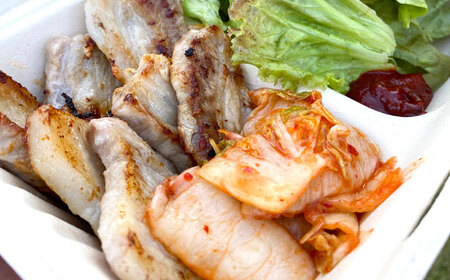 佐賀ギョプサルセット4人前 / 豚肉 焼肉 キムチ サムギョプサル / 佐賀県 / 有限会社乃市商店[41AHDB002]