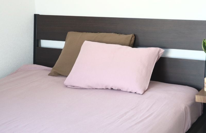 【スピード発送】【tissu de coton/ダブルガーゼ】泉州南部織 ピローケース 1枚（くすみ桜） 099H2456_イメージ3