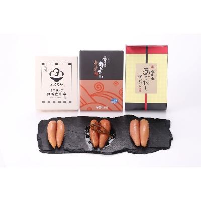ふるさと納税 北九州市 【かば田×ふくのや×鳴海屋】福岡発明太子ふるさと土産セット