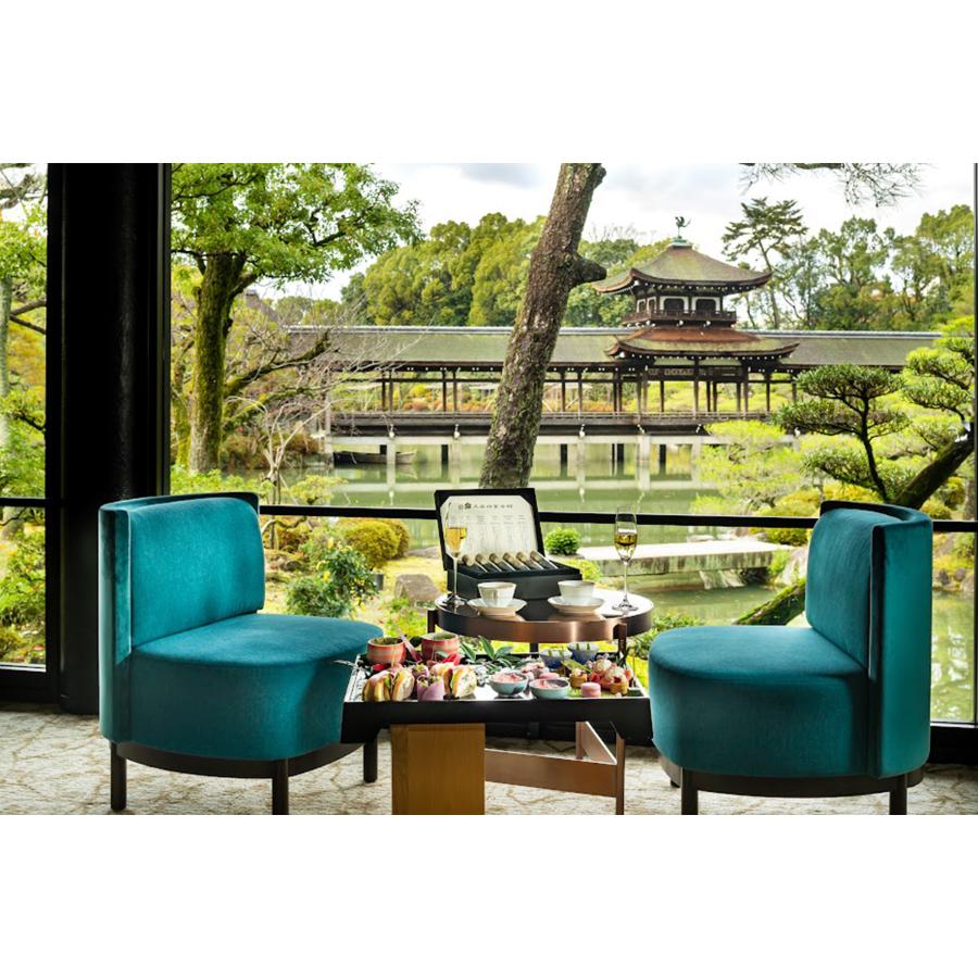 ＜平安神宮会館＞【神苑チケット付き】京アフタヌーンティー（1名様）