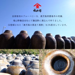 ブルーベリーヴィネガー黒酢入り2本セット