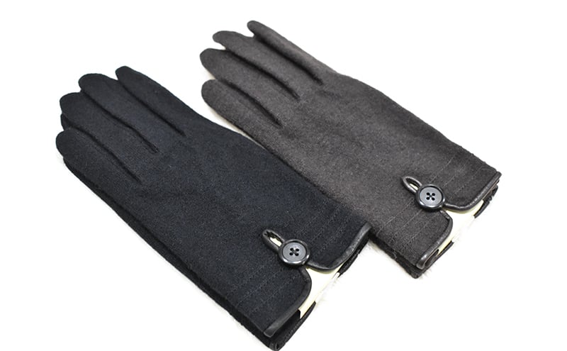 
            [№4631-8948]NEWメンズ手袋（ボタンデザイン）ブラック
          