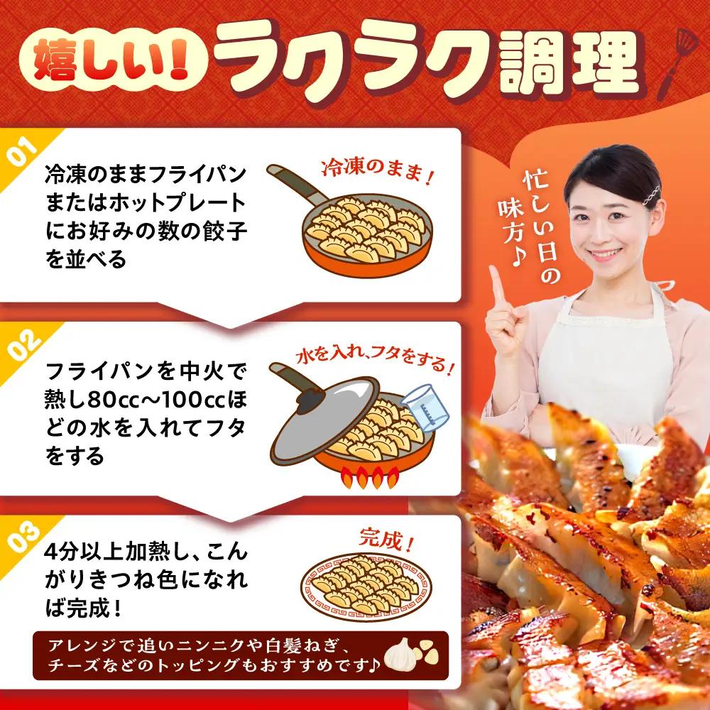 ゆず餃子と元祖プレーン餃子の手作り2種盛冷凍餃子50個入り ２セット