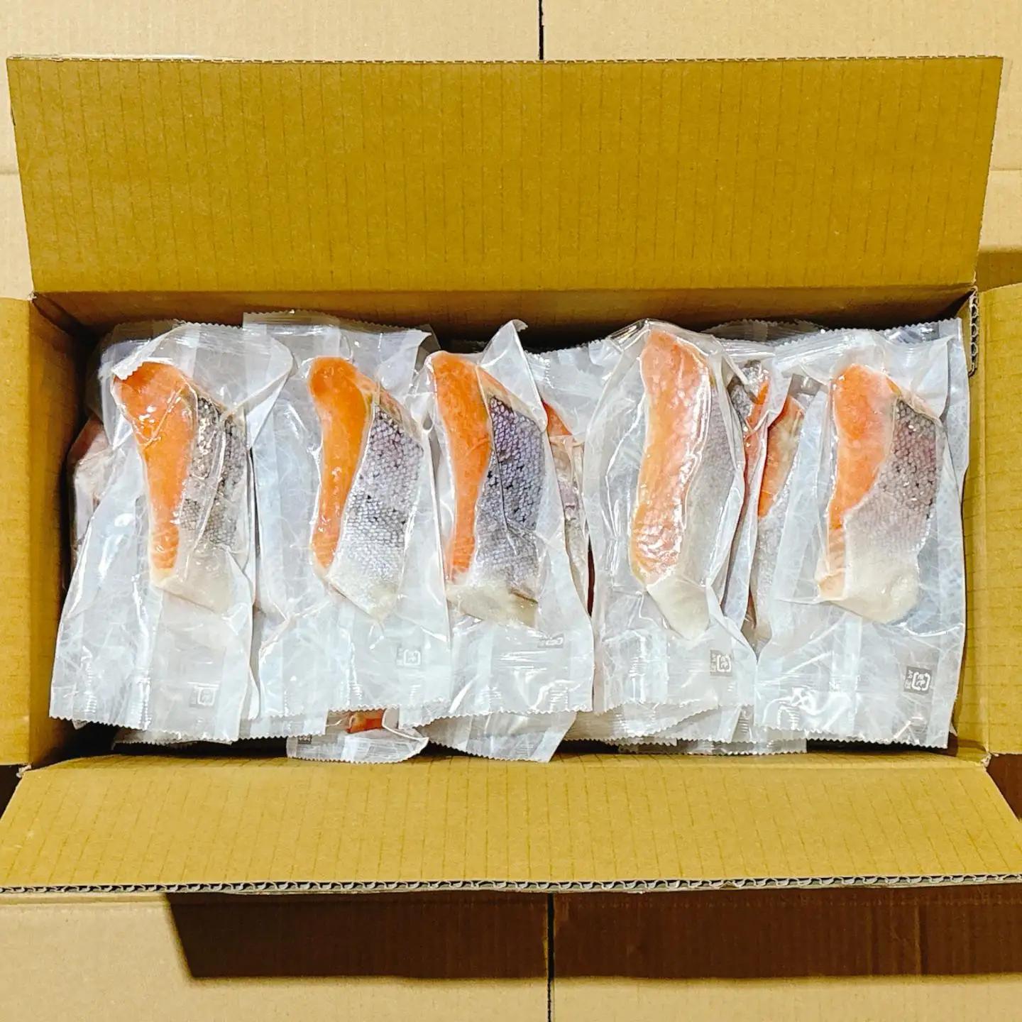 塩トラウトサーモン切身1切真空×35P A-09153