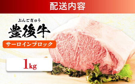 豊後牛 サーロイン ブロック 1kg / サーロイン ブロック サーロイン 牛肉 サーロイン サーロイン / MEAT PLUS[AREI023]