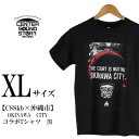 【ふるさと納税】【CSSkb×沖縄市】OKINAWA CITY　コラボ　Tシャツ　黒（XLサイズ）【 生活雑貨 日用品 ファッション カジュアル シャツ shirt ロゴ入り 半袖 メンズ レディース 兼用 ユニセックス FIBA バスケ 公式コラボ 贈答 贈り物 ギフト 南国 沖縄 】