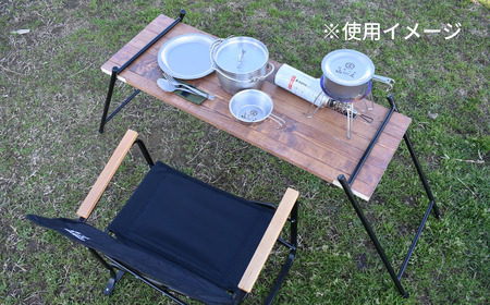 インテリアアイアンテーブル(脚のみ、木材は付属しません) ガレージ用品 DIY インテリア用品 アウトドア用品 キャンプ用品 【033S034】