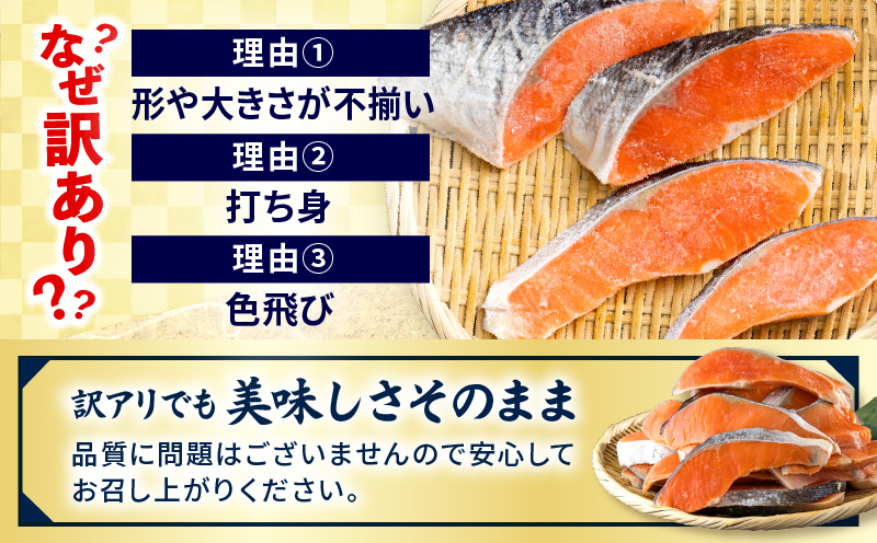 【訳あり】銀鮭切り身2kg_M302-001