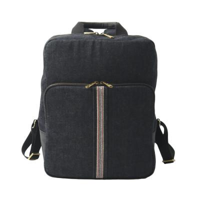 ふるさと納税 豊岡市 豊岡鞄　AD2502　井原デニムリュック (ネイビー)