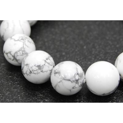 ふるさと納税 忠岡町 ハウライト/マグネサイト「純粋・無垢」天然石/半貴石 ブレスレット |  | 01