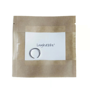 2wayイヤカフリング Laugh＆Yoke TWO-WAY TWO FLAT｜6.6mm幅｜シルバー925｜LY-027