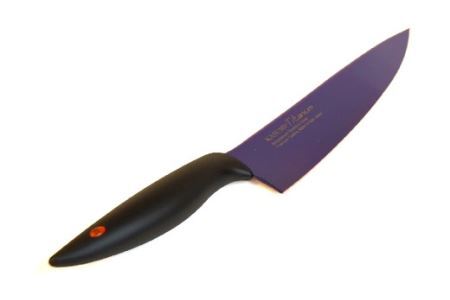 【岐阜高島屋選定品】＜SUMIKAMA (スミカマ)＞　霞　剣型包丁（チタンコーティング）ミッドナイトブルー 59E1581