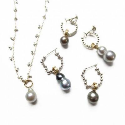 ふるさと納税 座間味村 kerama pearl × marumaru charm top / K18 T-25 |  | 02