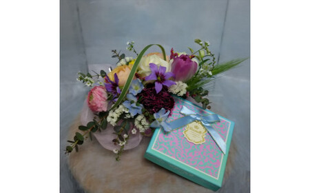 生花BOXアレンジ体験レッスン 【 フラワーアレンジメント 体験 チケット 神奈川県 小田原市 】