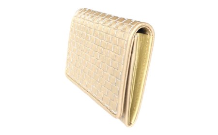 LUEGO Jewel mesh ジュエルメッシュ 名刺入れ（ゴールド） F2Y-3300