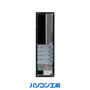 パソコン工房 4年間物損保証 スリムタワーデスクトップPC Ryzen 7/SSD/No.391