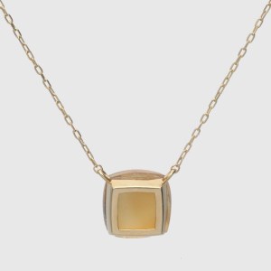 ローズクォーツネックレス　管理番号206076