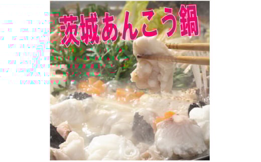 茨城あんこう鍋 4人前セット あんこう切身700gと濃縮スープ400g【1592569】