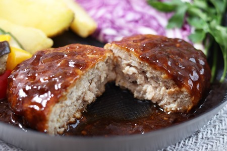 元気豚デミグラスハンバーグ 10個セット(140g×10個入)_肉  豚肉 _【配送不可地域：離島・沖縄県】 TAKB069