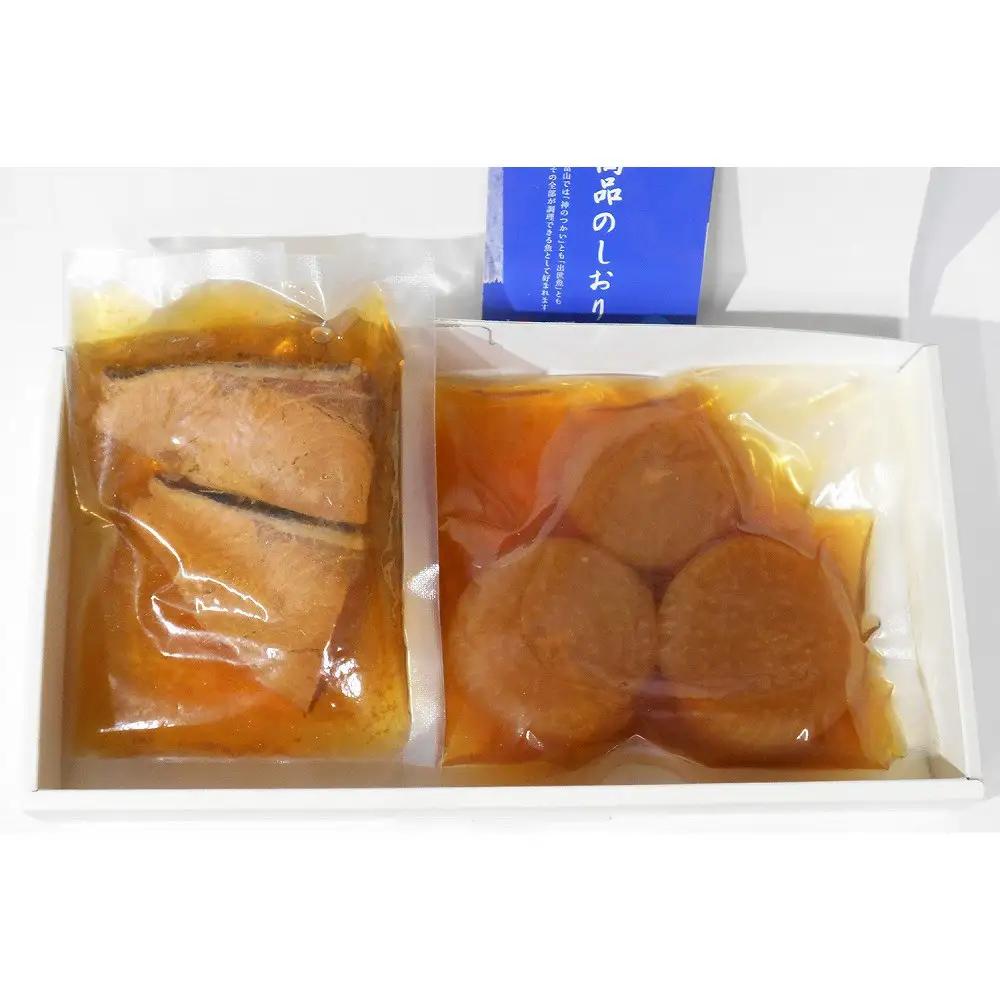 ぶり大根　富山の郷土料理　源助大根とブリを炊き合わせた本格派のおいしさ
