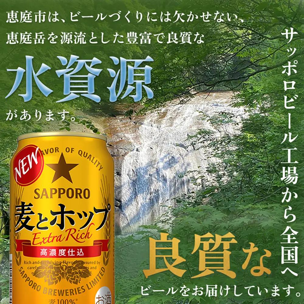 『定期便：全2回』麦とホップ350ml×24本【300110241902】