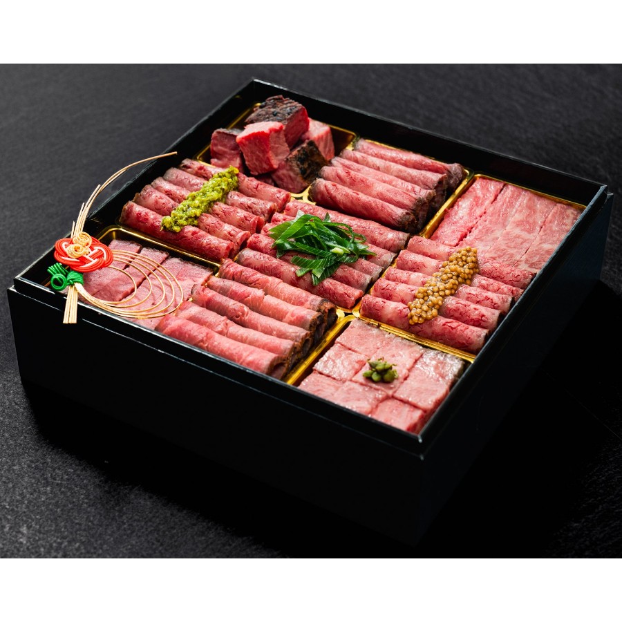 ＜踊るローストビーフともや＞ローストビーフ専門店が作る「肉おせち」一段重4～5人前【12月31日お届け】