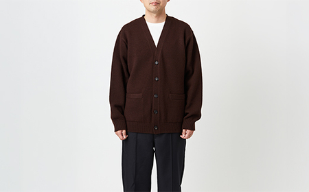 ≪先行予約≫【THISISASWEATER.】A1 : A SWEATER IS ORDINARY.Cardigan D.GRAY ダークグレー カーディガン 服 洋服 ユニセックス メンズ レディー