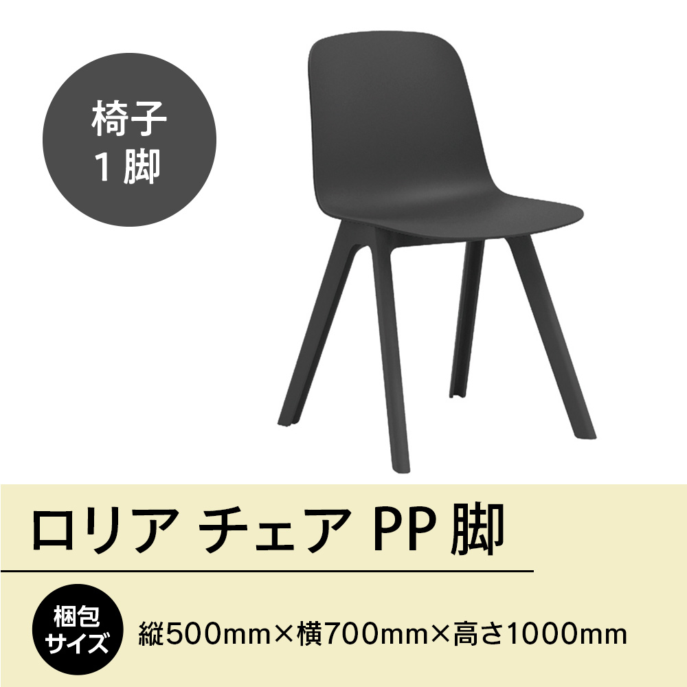 ロリア チェア PP脚　P3003-10K　GZ050