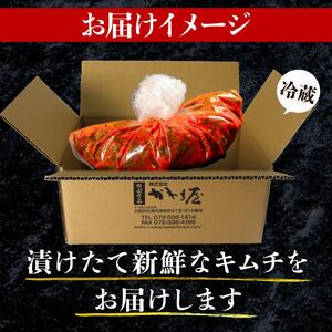 【本場韓国の味】 ねぎキムチ 250g 冷蔵 手作り かわち屋のねぎキムチ