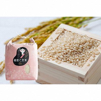 ふるさと納税 瀬戸内市 石原果樹園の備前乙女米 玄米 5kg×1袋 ※11月上旬〜順次発送予定 [No.5735-1120]