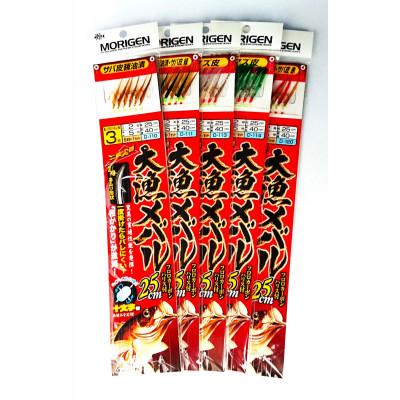 ふるさと納税 加東市 もりげん(MORIGEN)　釣り仕掛　大漁メバル5枚セット(25cmハリス)　3号