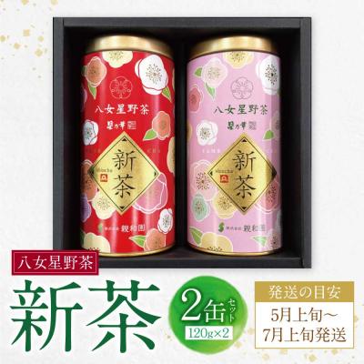 ふるさと納税 福智町 新茶 八女星野茶 120g×2本 |  | 01