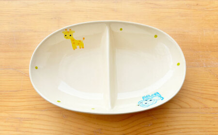 【瀬戸焼】子供用食器セット(動物)贈答品対応【1510946】