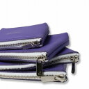 【ふるさと納税】MASSTARD -MINIMAL LEATHER POUCH PETIT-PURPLE | バッグ ファッション 人気 おすすめ 送料無料