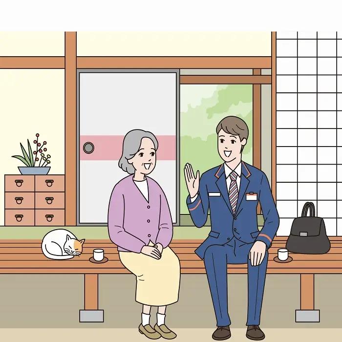 郵便局のみまもり訪問サービス（3か月） 287