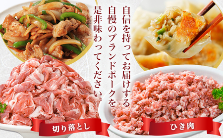 「前田さん家のスウィートポーク」肉肉肉4kgセット_16-8902_(都城市) 豚 ブランド豚 ロース バラ 切り落とし ひき肉 セット 4kg