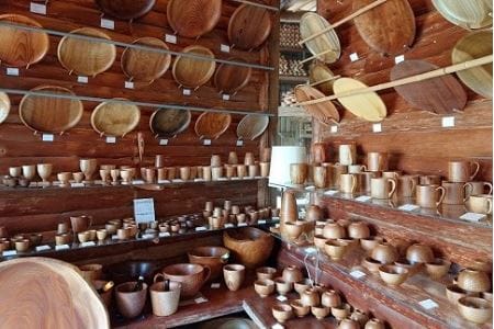 食卓に木の温もりを、5寸皿（54-04）